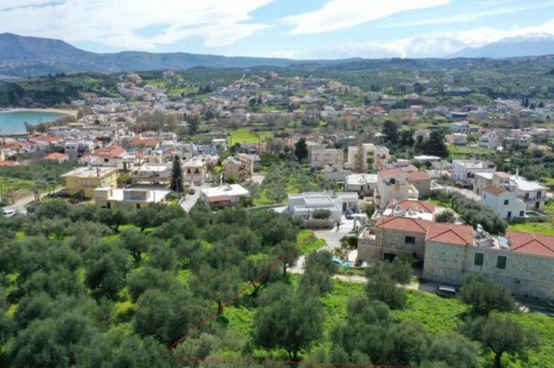 Kalyves Kreta, Kalyves: Grundstück zum Verkauf in Kalyves mit atemberaubender Aussicht Grundstück kaufen